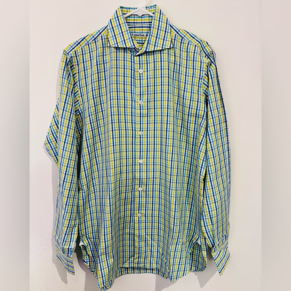 Michael Drake Dress Shirt Size 15.5/39